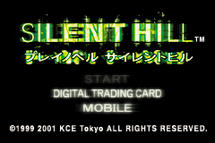 Play Novel - Silent Hill Title Screen